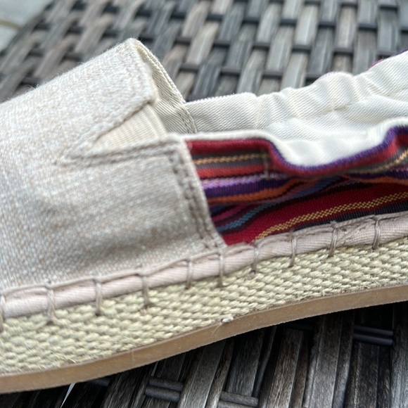 Nwot SPERRY TOP-SIDER Women's Laurel Reef Espadrille - Oatmeal/Caribbean Stripe - Picture 16 of 16